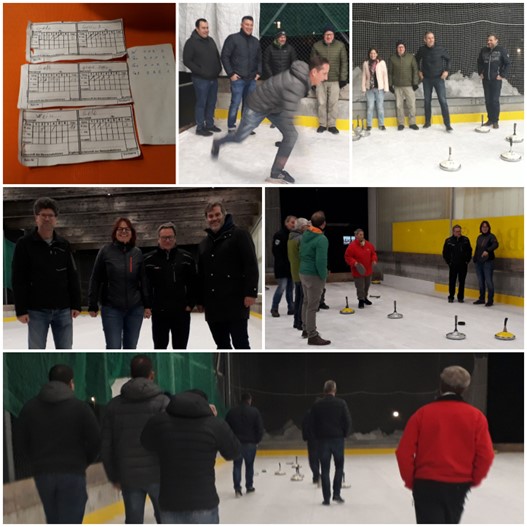 Eisstockschiessen als Schlussh�ck 2019